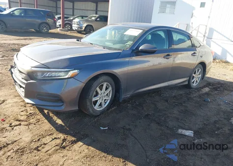 2019 Honda Accord Lx из США, поврежденный, VIN 1HGCV1F14KA027883